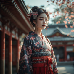 Traditional Japanese Woman